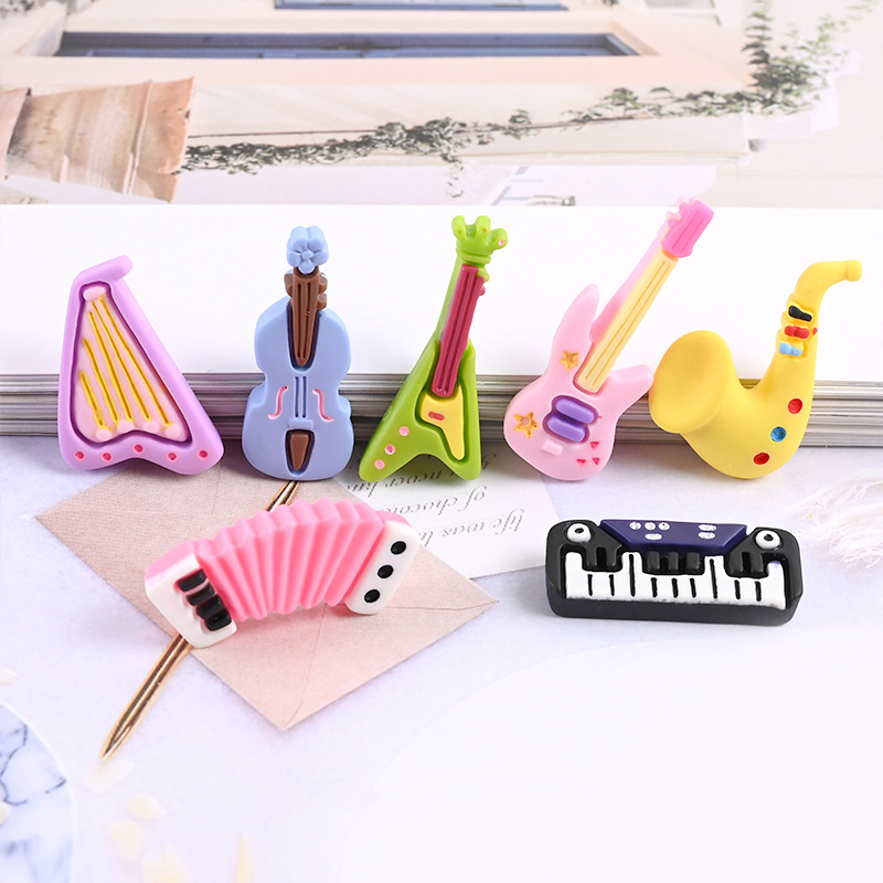 Musical Instrument Craft - 10 stuks Cartoon Kawaii Hars Mini