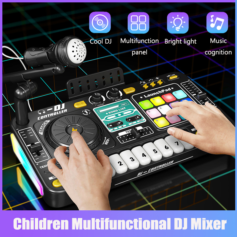 Musical Instrument Of Keyboard - DJ Mixing Toys voor kinderen Multifunctionele