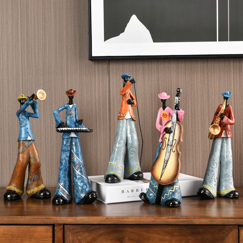 Musical Instrument Craft - Creatief muziekthema band ornament instrument model
