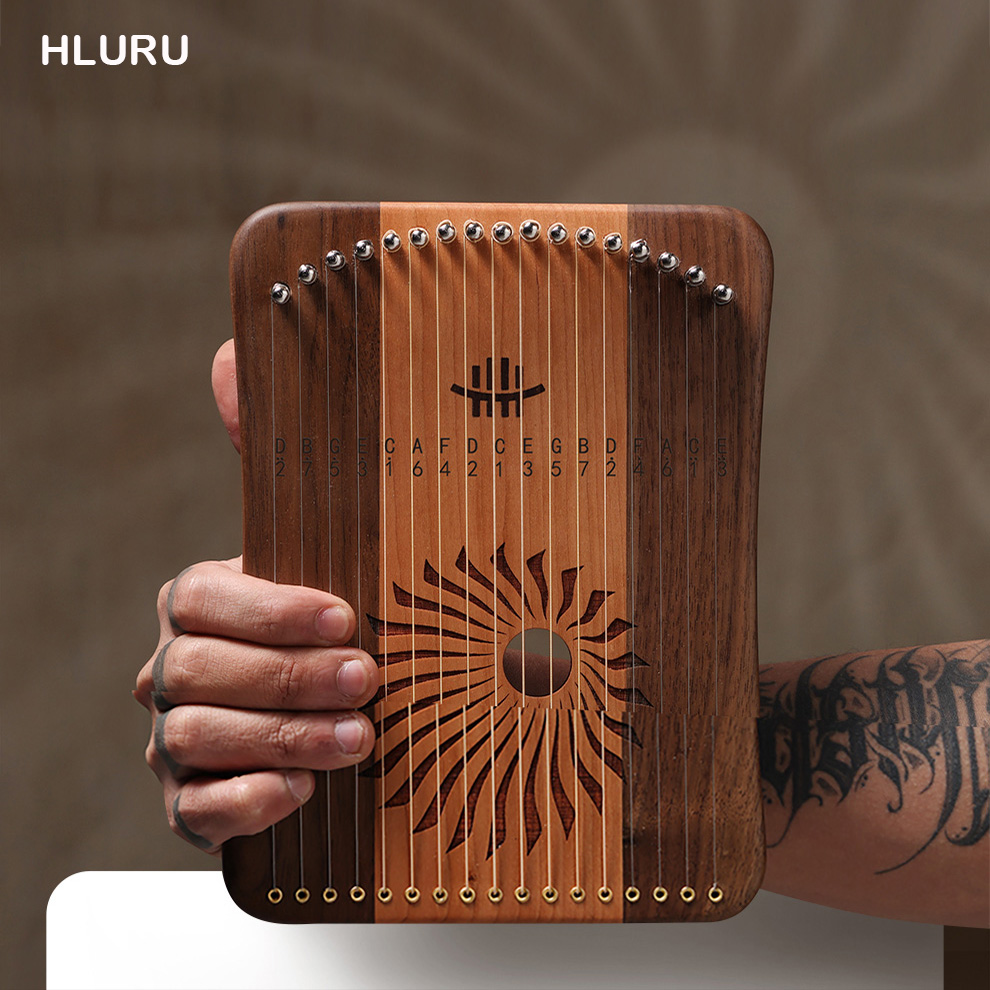 Musical Instrument Lyre - HLURU 17/31 Snaren Lier Harp Held
