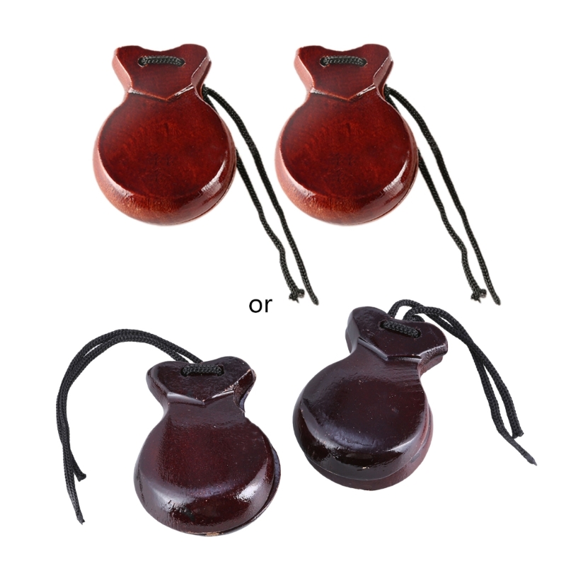 2 stuks houten Spaanse castagn - Castanet Flamenco recensie en prijs