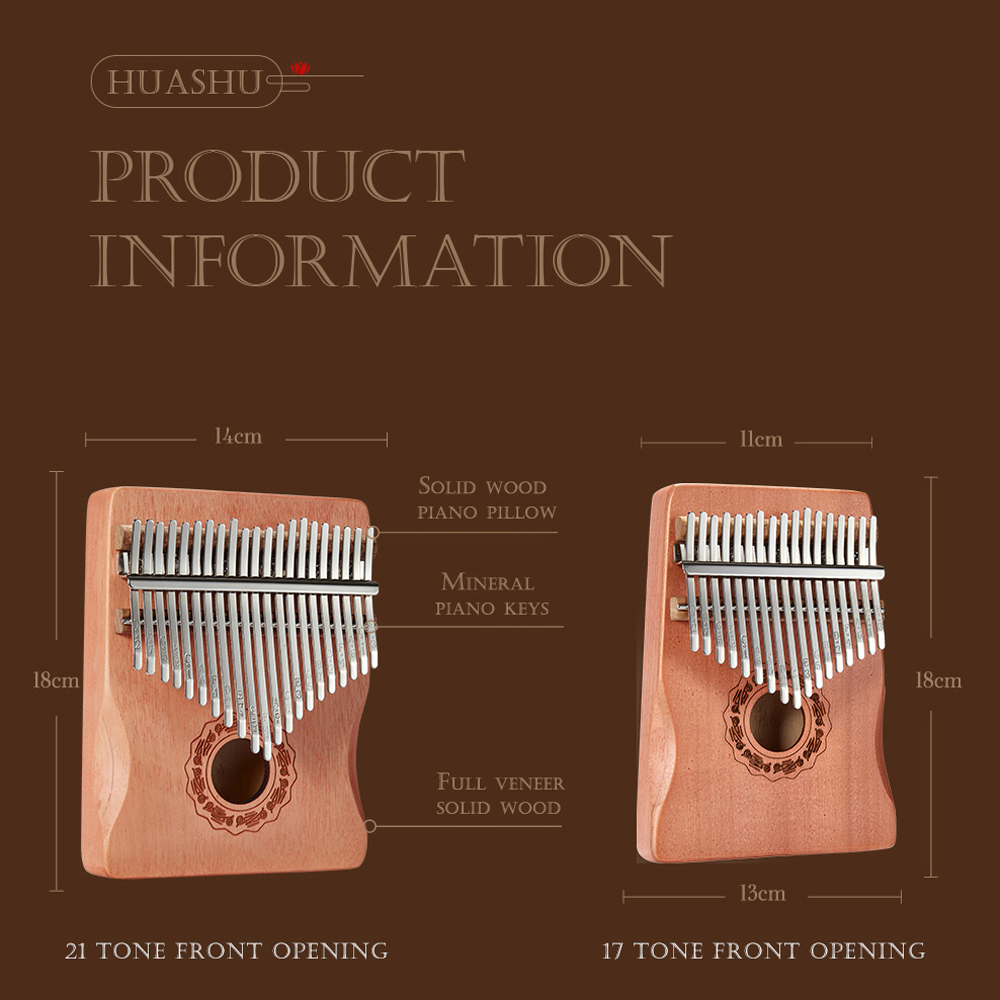 Hluru 17-toetsen Kalimba Vinge - Musical Instrument Of Keyboard recensie en prijs