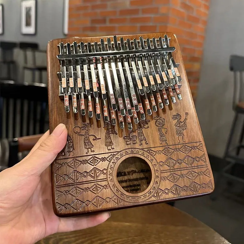 Houten Kalimba Draagbare Kinde - Musical Instrument Of Keyboard recensie en prijs
