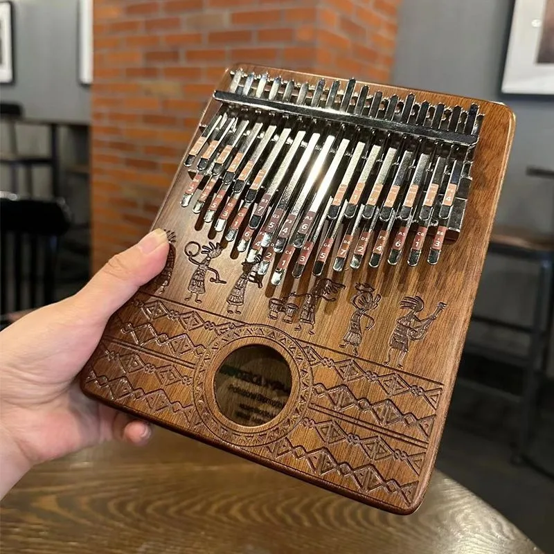 Houten Kalimba Draagbare Kinde - Musical Instrument Of Keyboard recensie en prijs