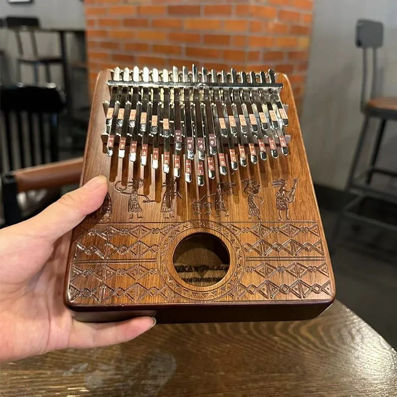Houten Kalimba Draagbare Kinde - Musical Instrument Of Keyboard recensie en prijs