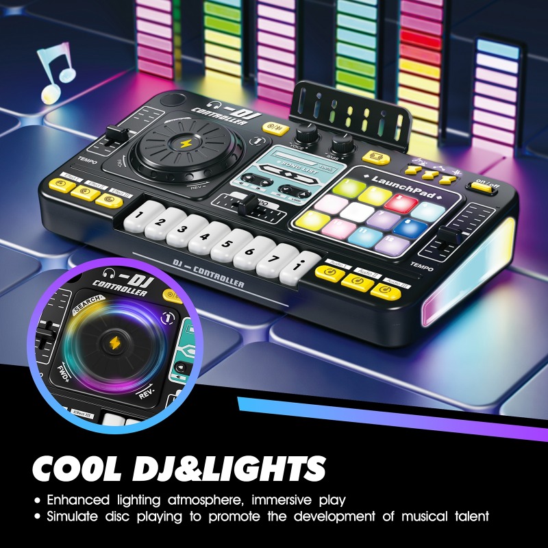 DJ Mixing Toys voor kinderen M - Musical Instrument Of Keyboard recensie en prijs