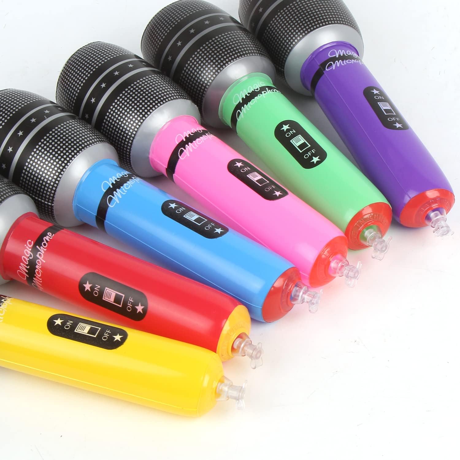 4 stuks opblaasbare microfoons - Musical Instrument That You Blow Into recensie en prijs