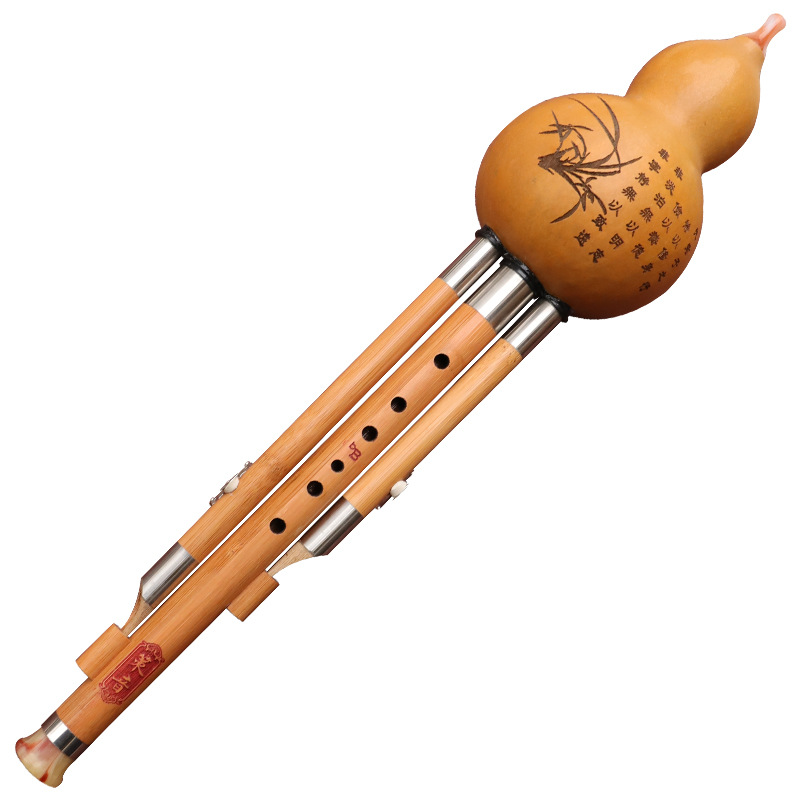 Nanzhu kalebas zijden muziekin - Musical Instrument That You Blow Into recensie en prijs