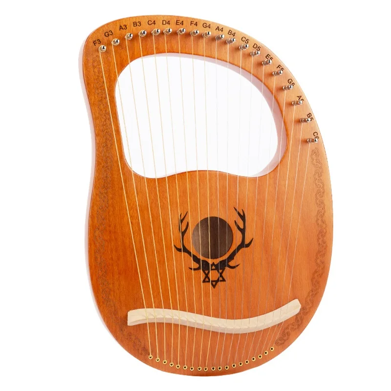 19-snaren lier harp mahonie ho - Musical Instrument Lyre recensie en prijs