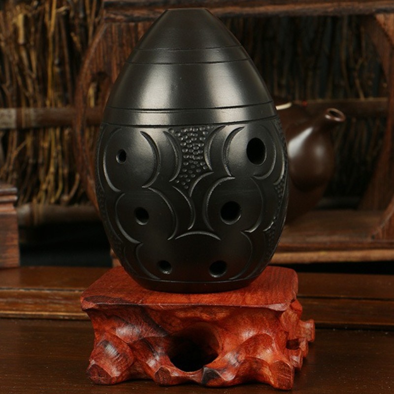 8-gaten Ocarina Zwart Draagbar - Musical Instrument Project recensie en prijs