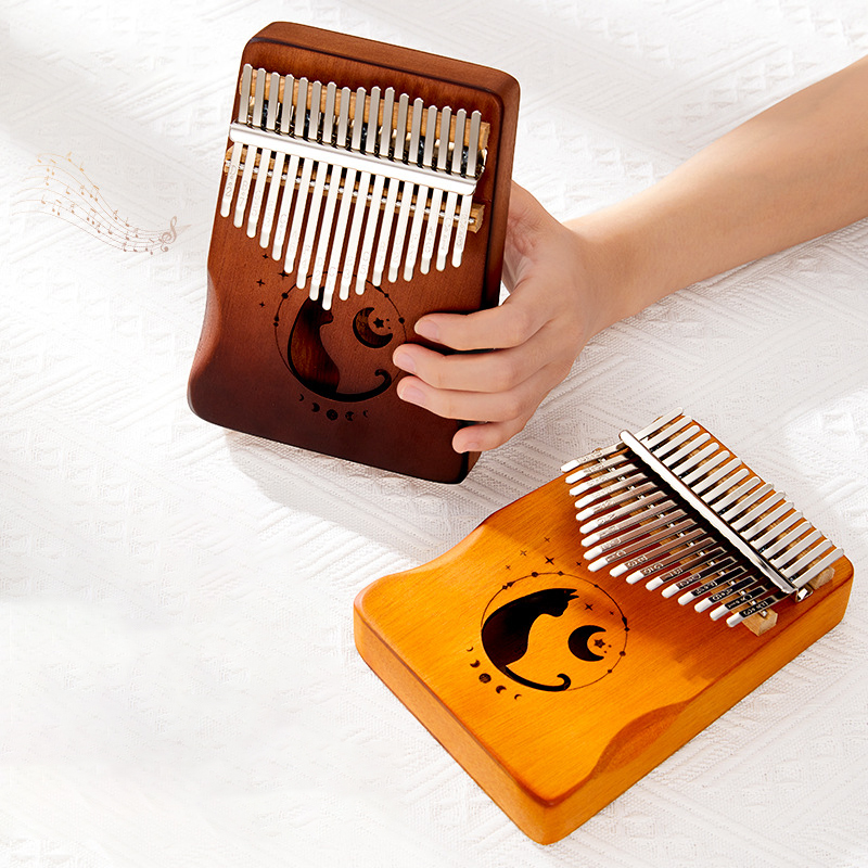 17-toetsen Kalimba kleurverloo - Musical Instrument Book recensie en prijs