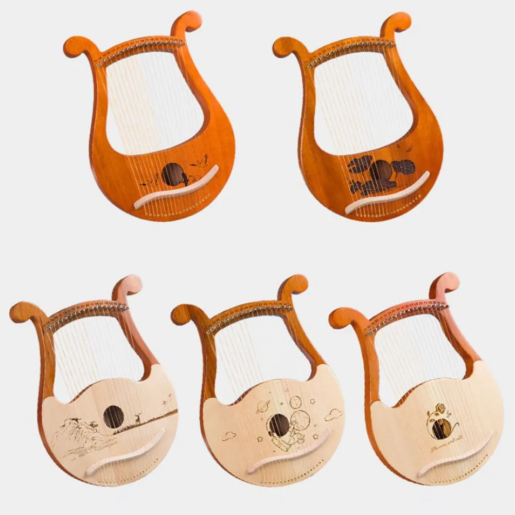 Hoge kwaliteit 19-snarige lier - Musical Instrument Lyre recensie en prijs